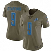 Women Nike Lions 9 Matthew Stafford Olive Salute To Service Limited Jersey Dzhi,baseball caps,new era cap wholesale,wholesale hats